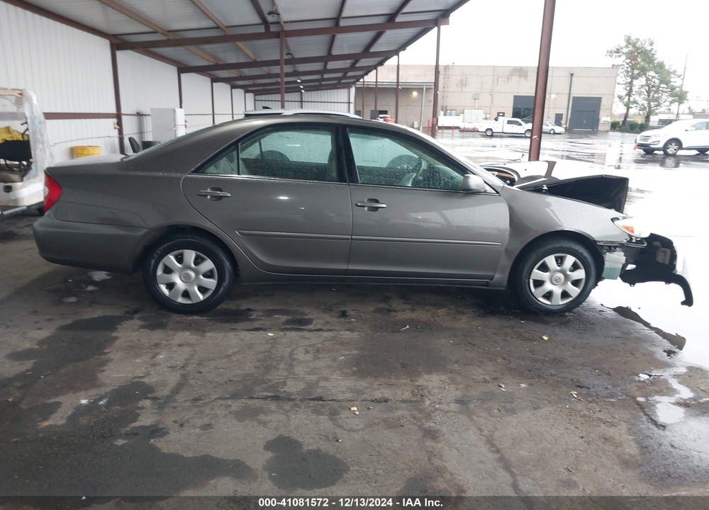 2004 TOYOTA CAMRY LE VIN: 4T1BE32K74U920146
