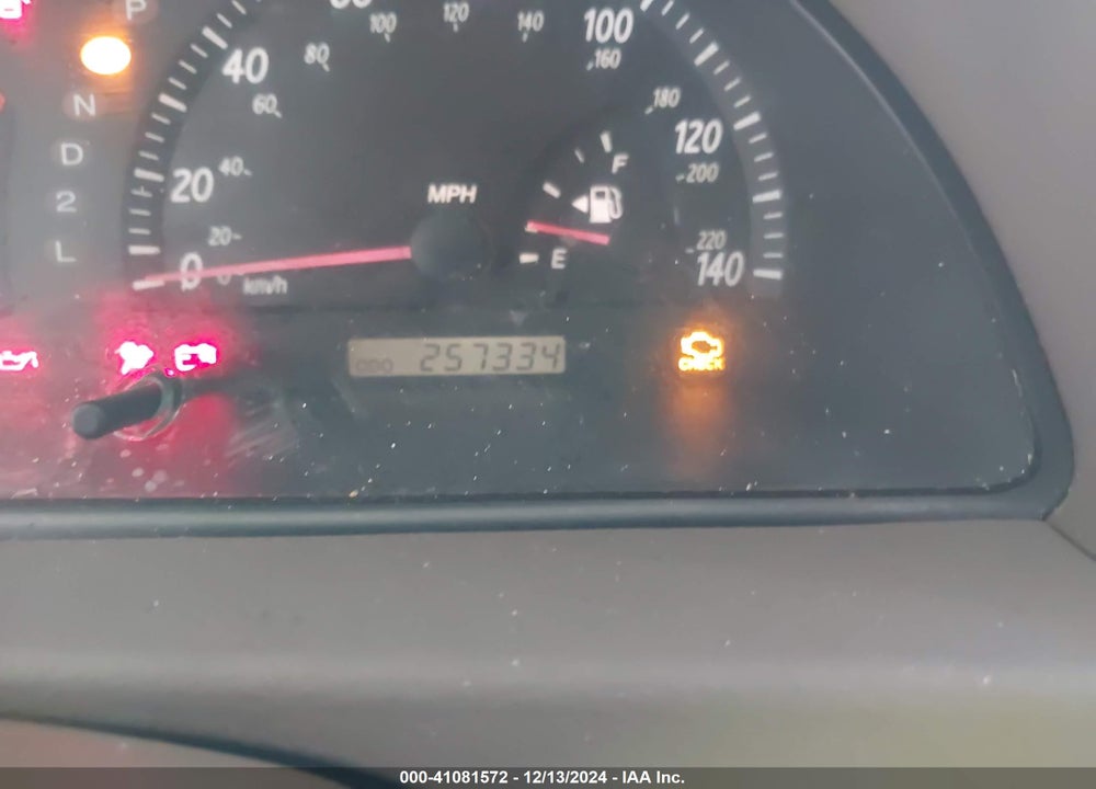 2004 TOYOTA CAMRY LE VIN: 4T1BE32K74U920146