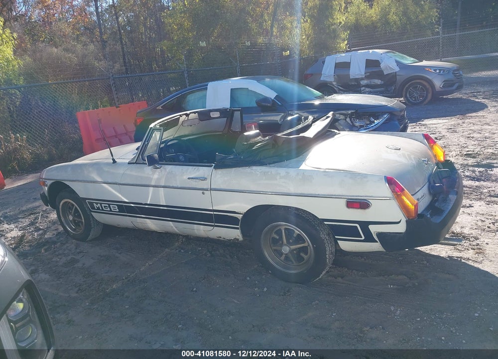 1979 MG B VIN: GHN5UL496413G