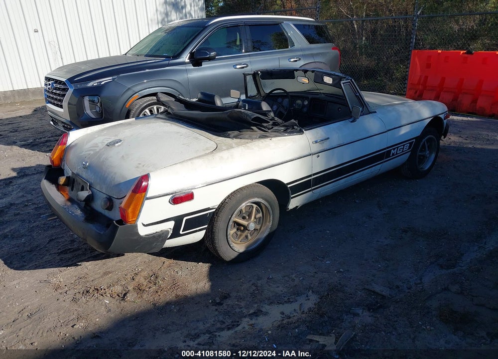 1979 MG B VIN: GHN5UL496413G