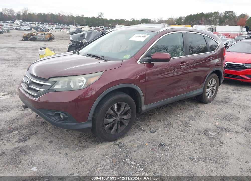 2014 HONDA CR-V EX-L VIN: 5J6RM4H75EL026923