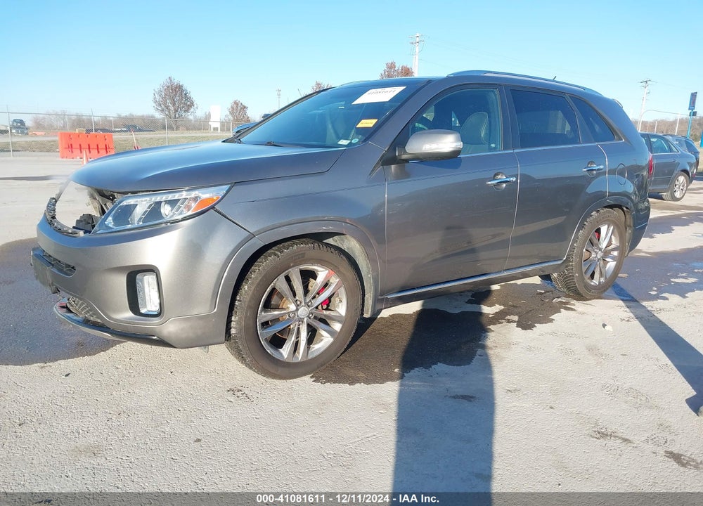 2014 KIA SORENTO LIMITED V6 VIN: 5XYKW4A75EG538852