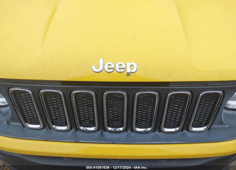 2016 JEEP RENEGADE SPORT VIN: ZACCJBAT9GPC87115