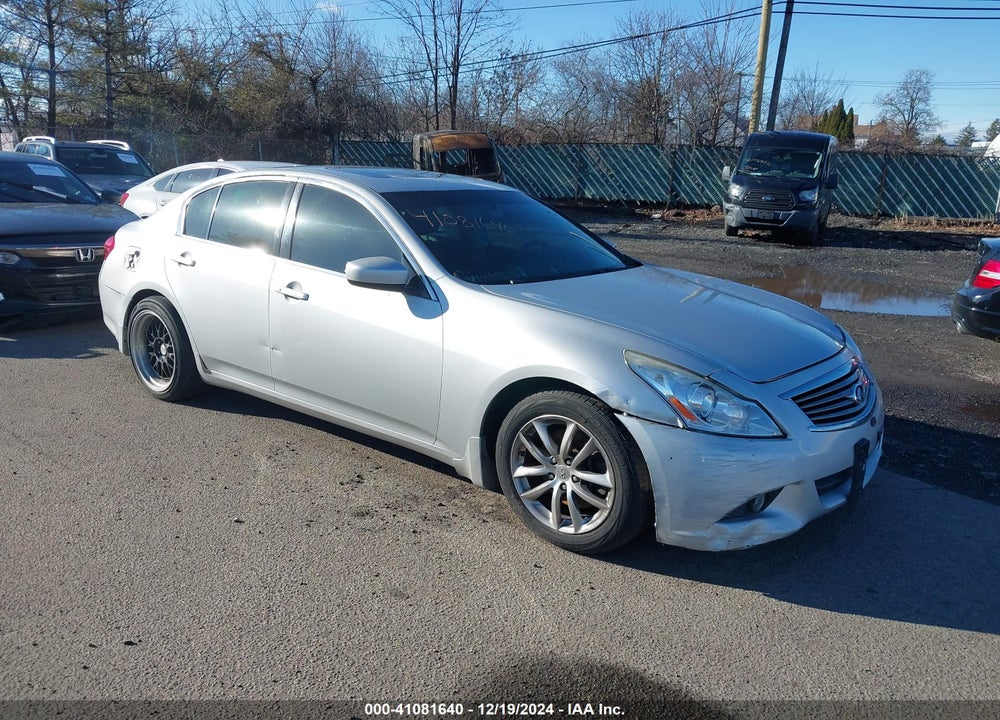 2012 INFINITI G37 JOURNEY VIN: JN1CV6AP6CM932586