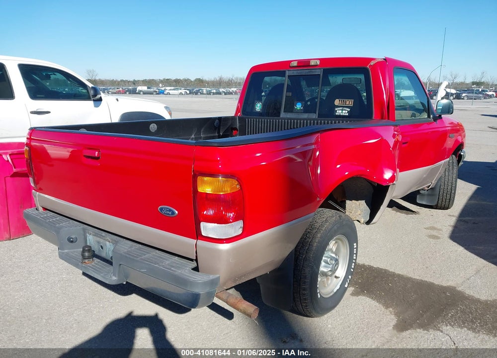 1998 FORD RANGER SPLASH/XL/XLT VIN: 1FTYR10C7WUA82738