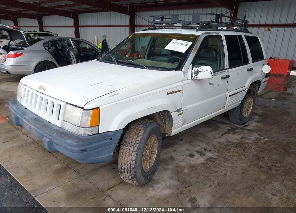 1993 JEEP GRAND CHEROKEE LIMITED VIN: 1J4GZ78Y8PC625708