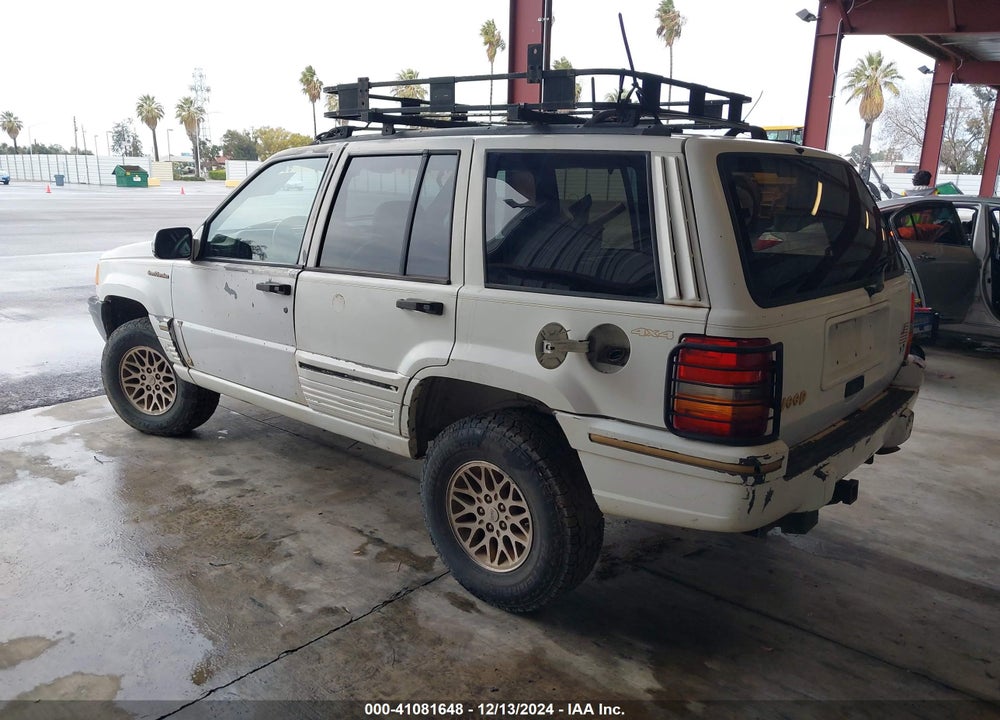 1993 JEEP GRAND CHEROKEE LIMITED VIN: 1J4GZ78Y8PC625708