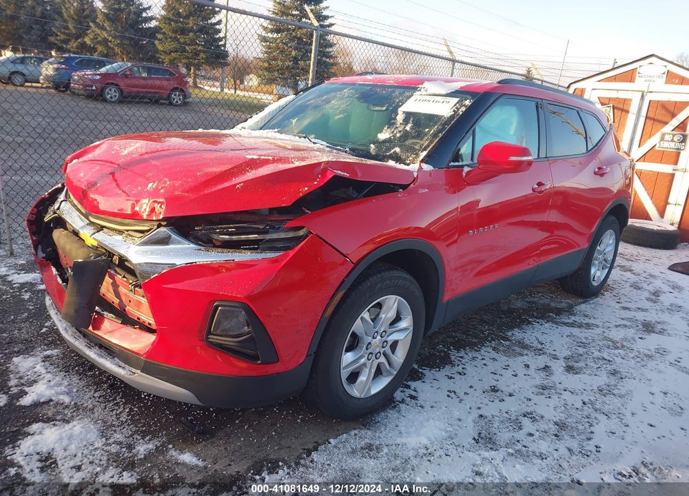2022 CHEVROLET BLAZER FWD 2LT VIN: 3GNKBCR4XNS132832