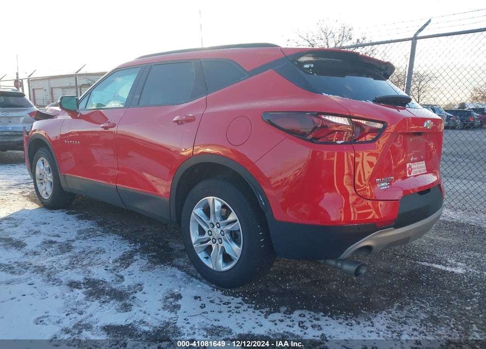 2022 CHEVROLET BLAZER FWD 2LT VIN: 3GNKBCR4XNS132832