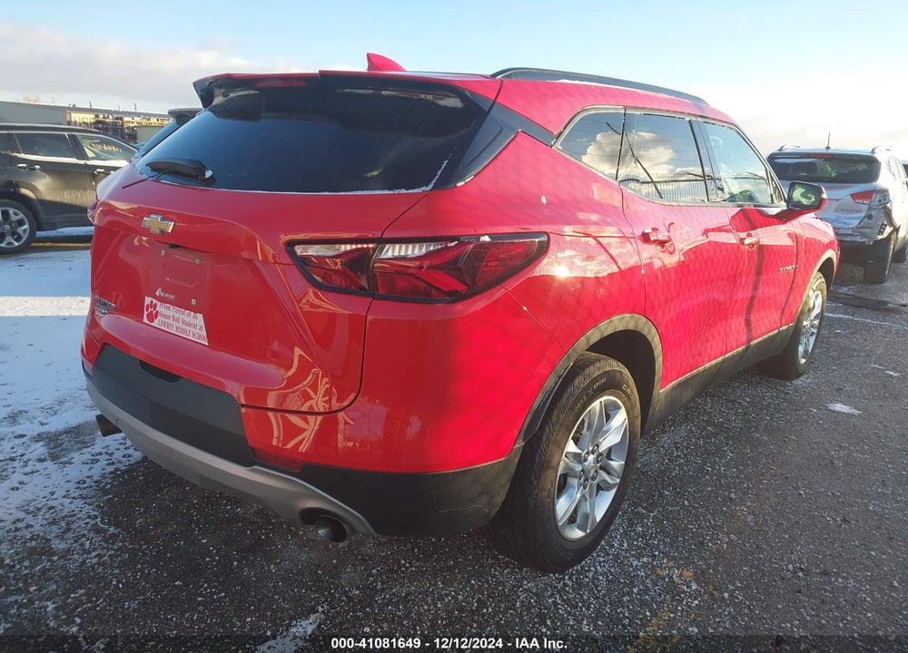 2022 CHEVROLET BLAZER FWD 2LT VIN: 3GNKBCR4XNS132832