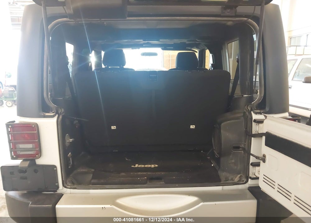 2012 JEEP WRANGLER SAHARA VIN: 1C4AJWBG9CL152909