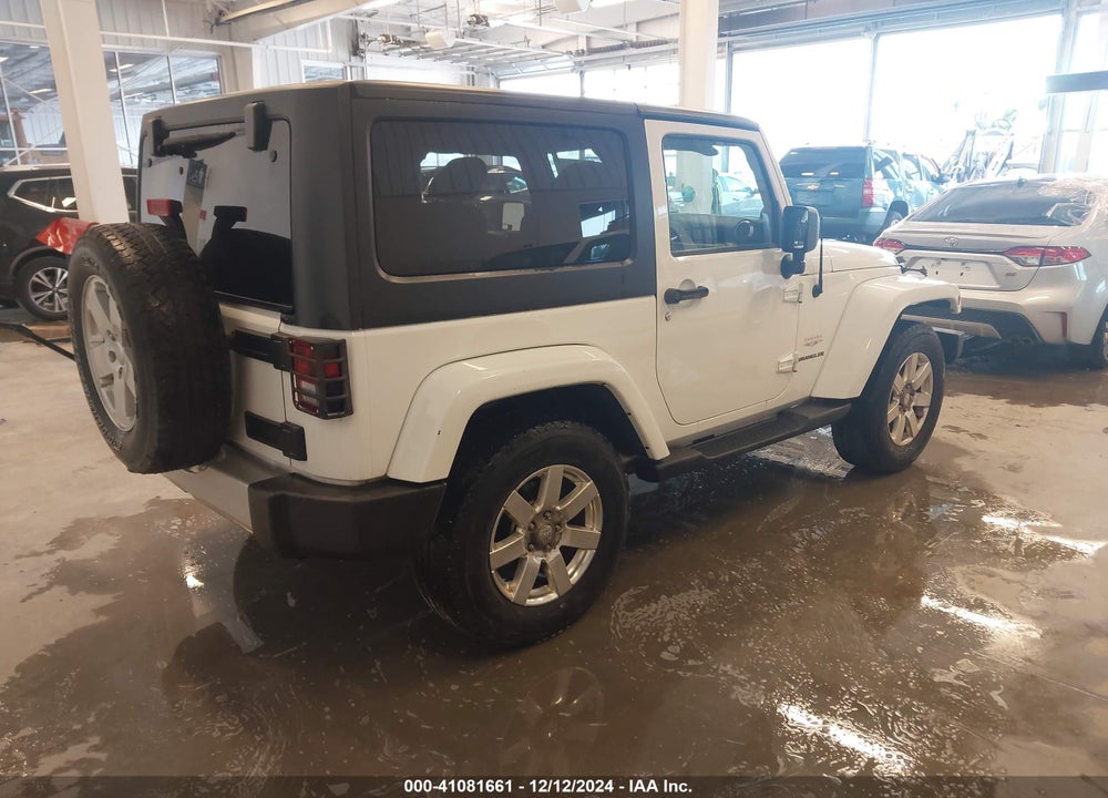 2012 JEEP WRANGLER SAHARA VIN: 1C4AJWBG9CL152909