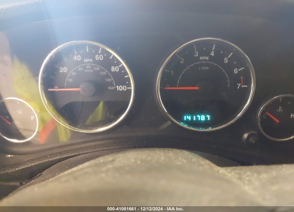 2012 JEEP WRANGLER SAHARA VIN: 1C4AJWBG9CL152909