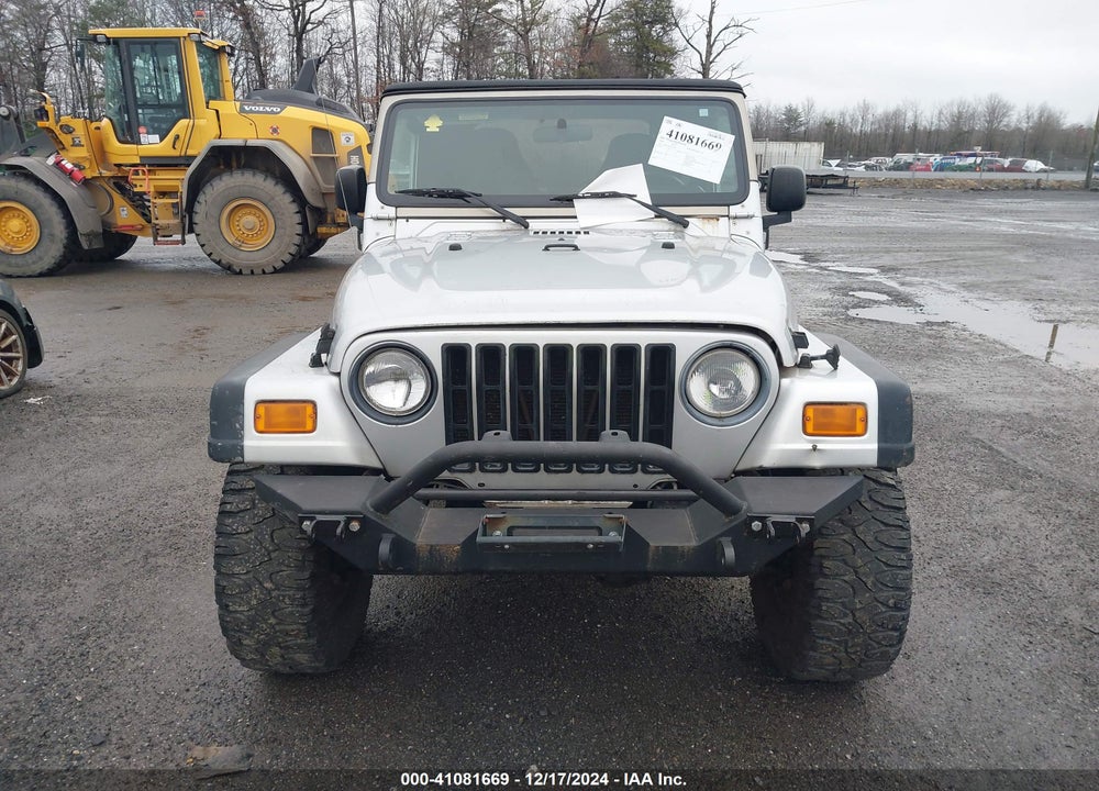 2004 JEEP WRANGLER RUBICON VIN: 1J4FA69S44P787685