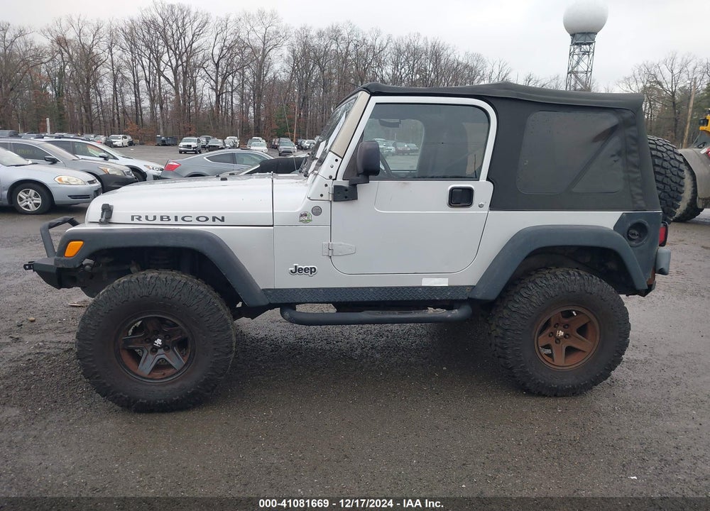 2004 JEEP WRANGLER RUBICON VIN: 1J4FA69S44P787685