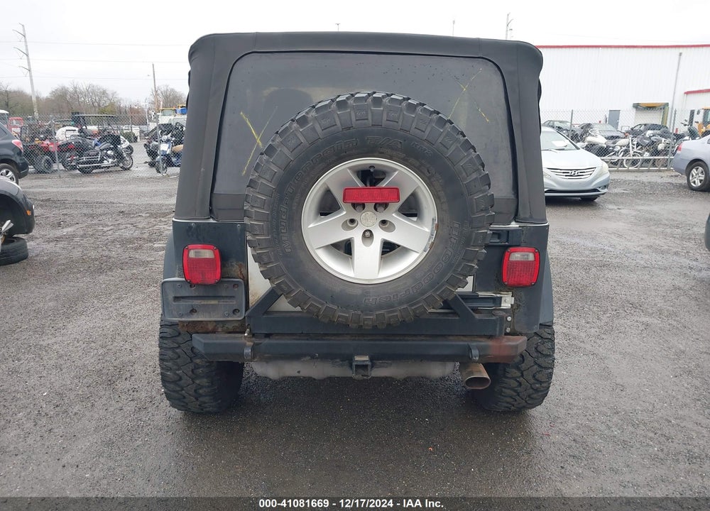 2004 JEEP WRANGLER RUBICON VIN: 1J4FA69S44P787685