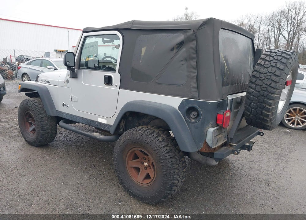 2004 JEEP WRANGLER RUBICON VIN: 1J4FA69S44P787685