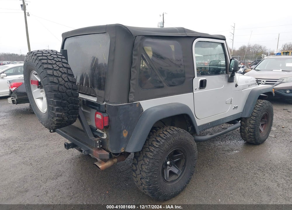 2004 JEEP WRANGLER RUBICON VIN: 1J4FA69S44P787685