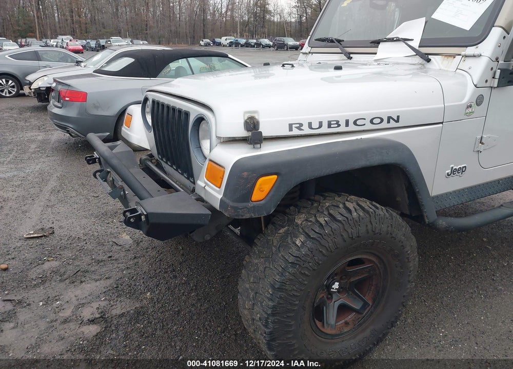2004 JEEP WRANGLER RUBICON VIN: 1J4FA69S44P787685