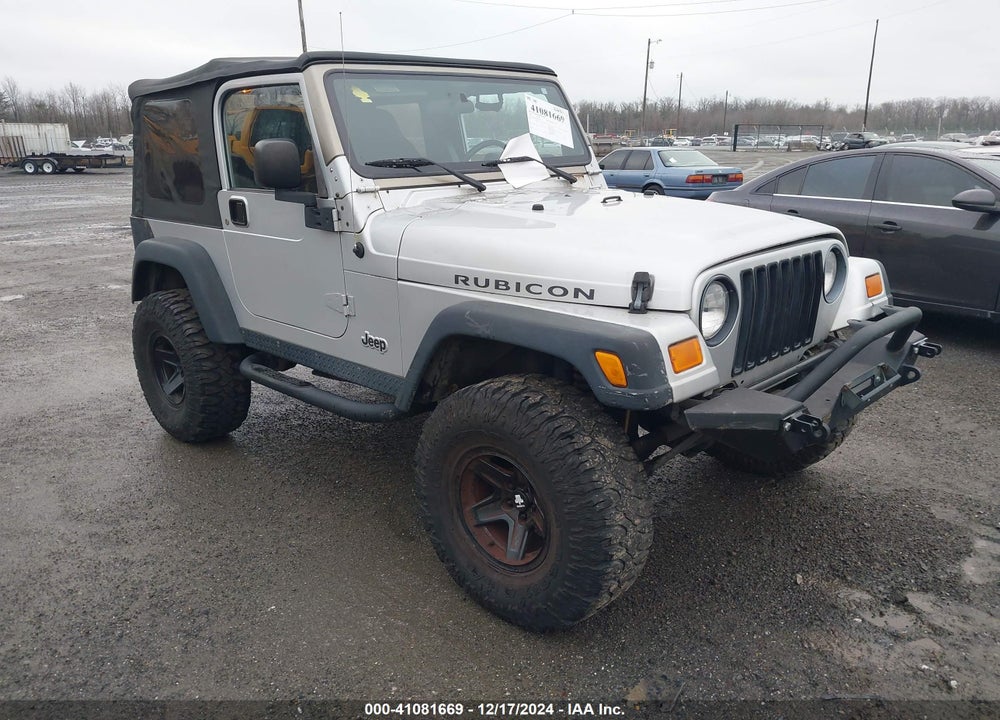 2004 JEEP WRANGLER RUBICON VIN: 1J4FA69S44P787685