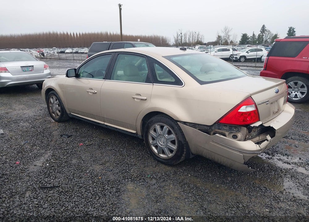 2007 FORD FIVE HUNDRED VIN: 1FAHP28187G138674