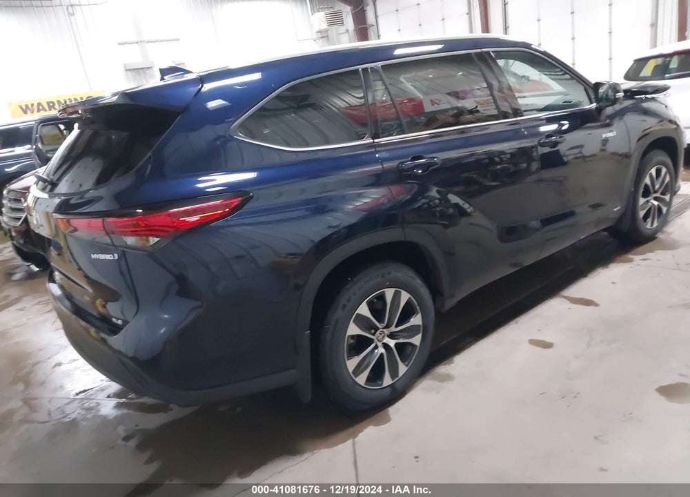 2021 TOYOTA HIGHLANDER HYBRID XLE VIN: 5TDGBRCH7MS064831