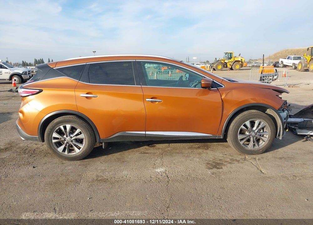 2015 NISSAN MURANO SL VIN: 5N1AZ2MHXFN279745