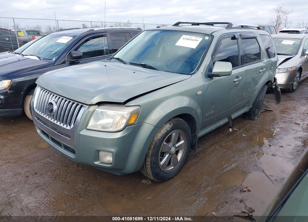 2008 MERCURY MARINER PREMIER VIN: 4M2CU97188KJ44457