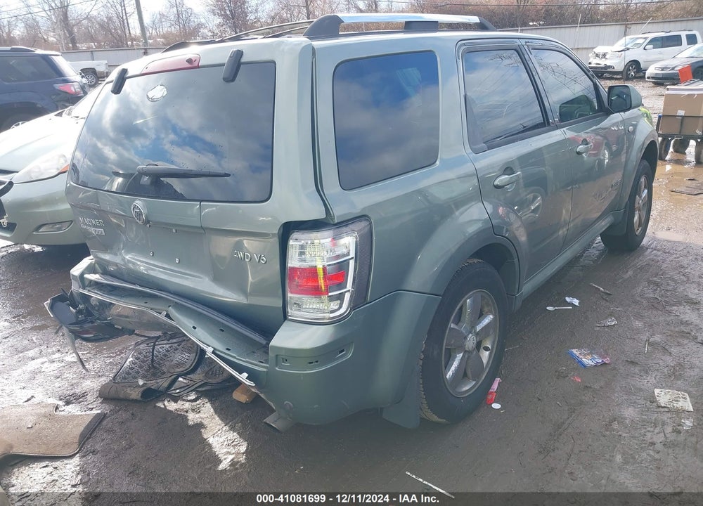 2008 MERCURY MARINER PREMIER VIN: 4M2CU97188KJ44457