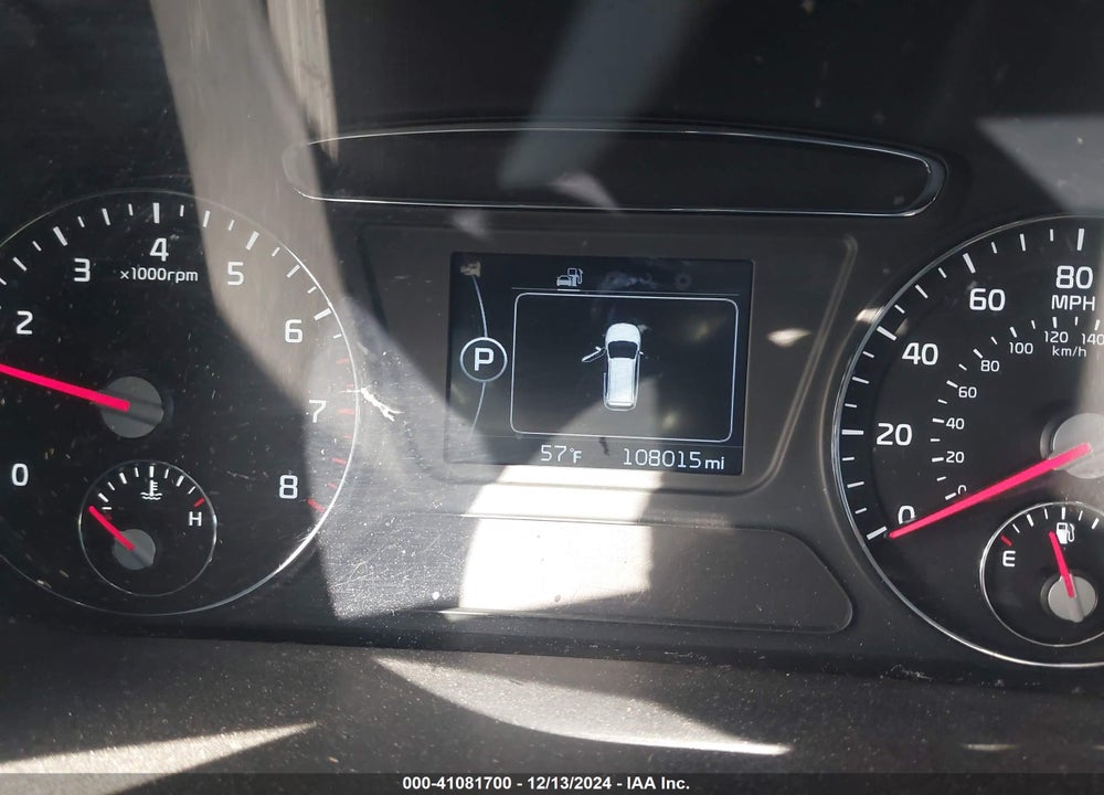 2016 KIA SORENTO 2.4L LX VIN: 5XYPG4A36GG016458