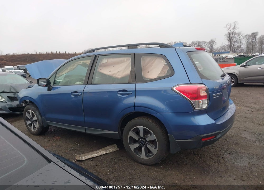 2018 SUBARU FORESTER 2.5I VIN: JF2SJABC5JH497277