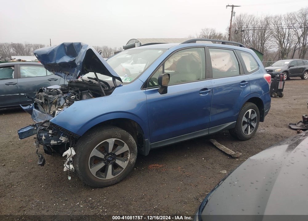 2018 SUBARU FORESTER 2.5I VIN: JF2SJABC5JH497277