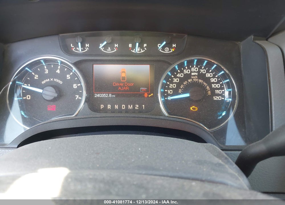 2011 FORD F-150 XLT VIN: 1FTFW1ET4BKD94174