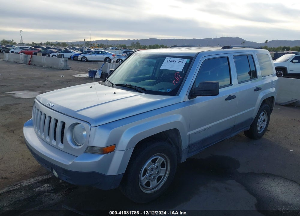 2012 JEEP PATRIOT SPORT VIN: 1C4NJPBA8CD538783