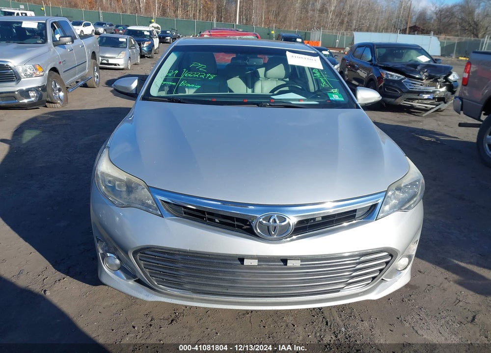 2013 TOYOTA AVALON LIMITED VIN: 4T1BK1EB0DU051236