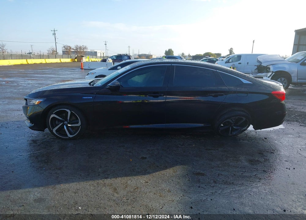 2022 HONDA ACCORD HYBRID SPORT VIN: 1HGCV3F21NA045637
