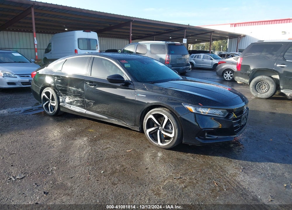 2022 HONDA ACCORD HYBRID SPORT VIN: 1HGCV3F21NA045637