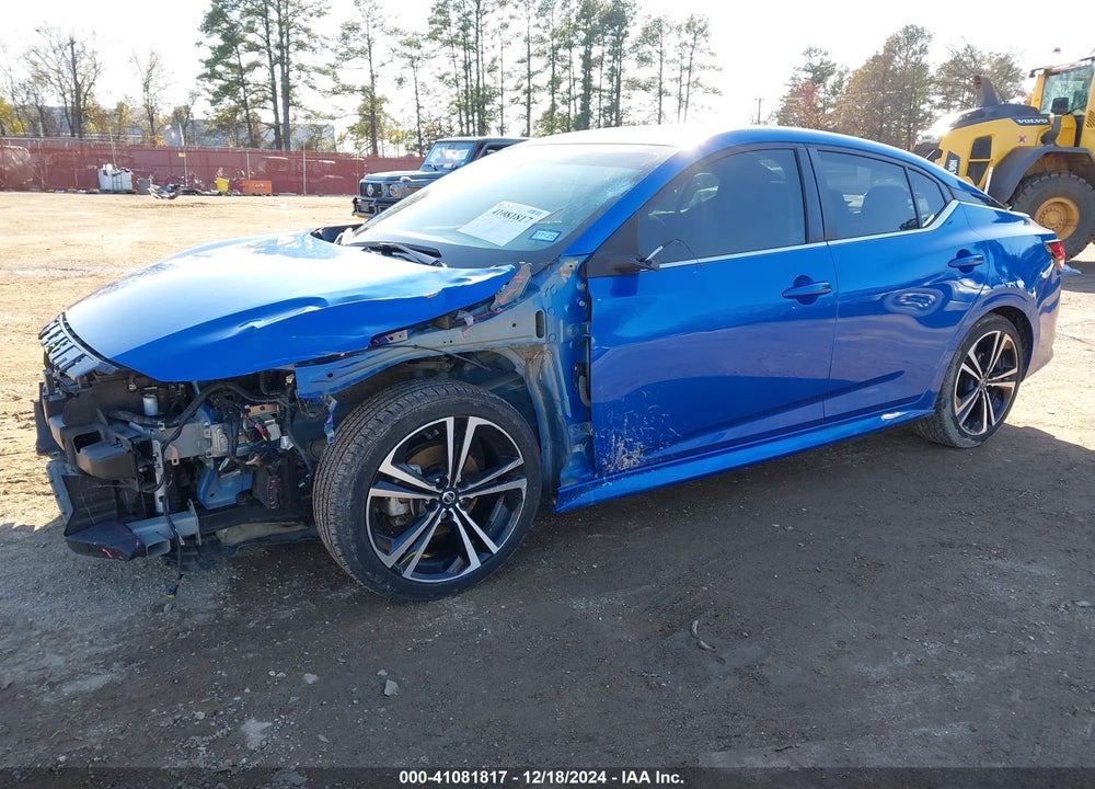 2022 NISSAN SENTRA SR XTRONIC CVT VIN: 3N1AB8DV6NY273947