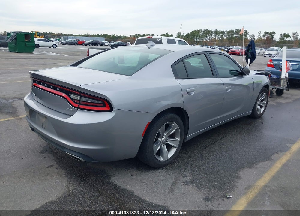 2016 DODGE CHARGER SXT VIN: 2C3CDXHGXGH291337