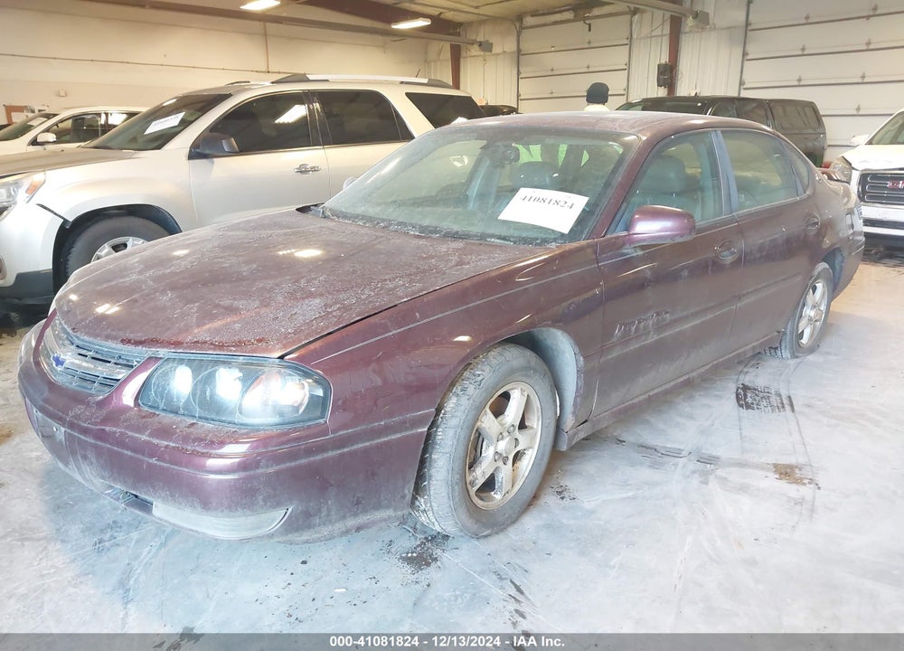 2004 CHEVROLET IMPALA LS VIN: 2G1WH52K749127377