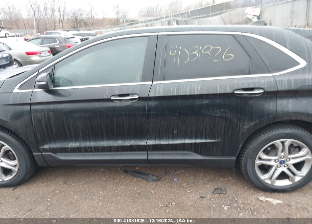 2016 FORD EDGE TITANIUM VIN: 2FMPK3K93GBC25054