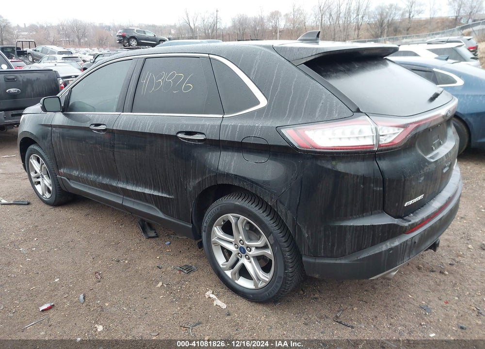 2016 FORD EDGE TITANIUM VIN: 2FMPK3K93GBC25054