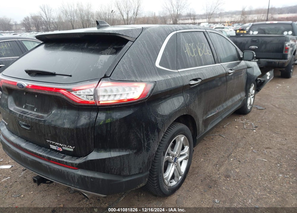2016 FORD EDGE TITANIUM VIN: 2FMPK3K93GBC25054