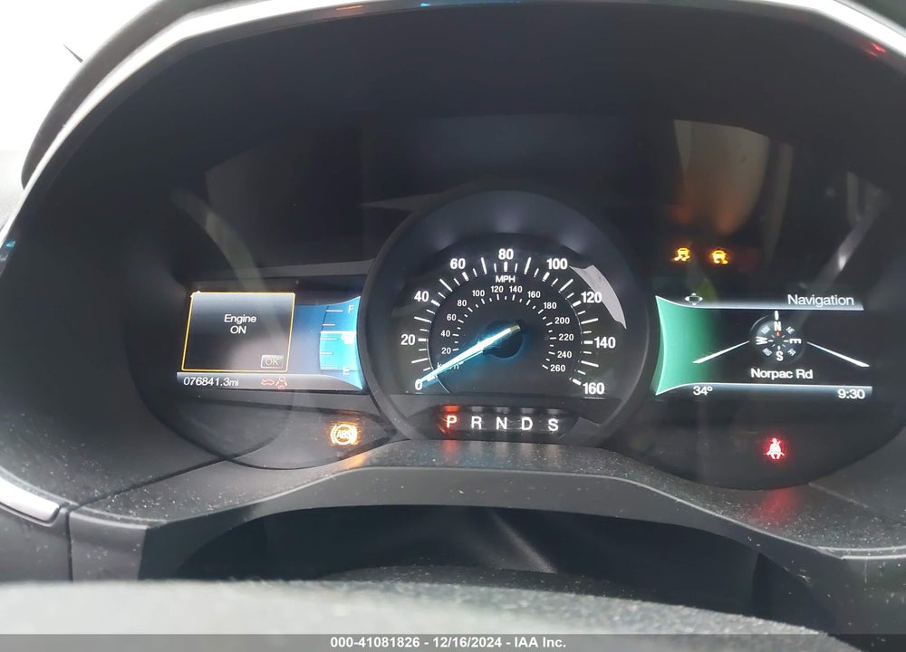 2016 FORD EDGE TITANIUM VIN: 2FMPK3K93GBC25054