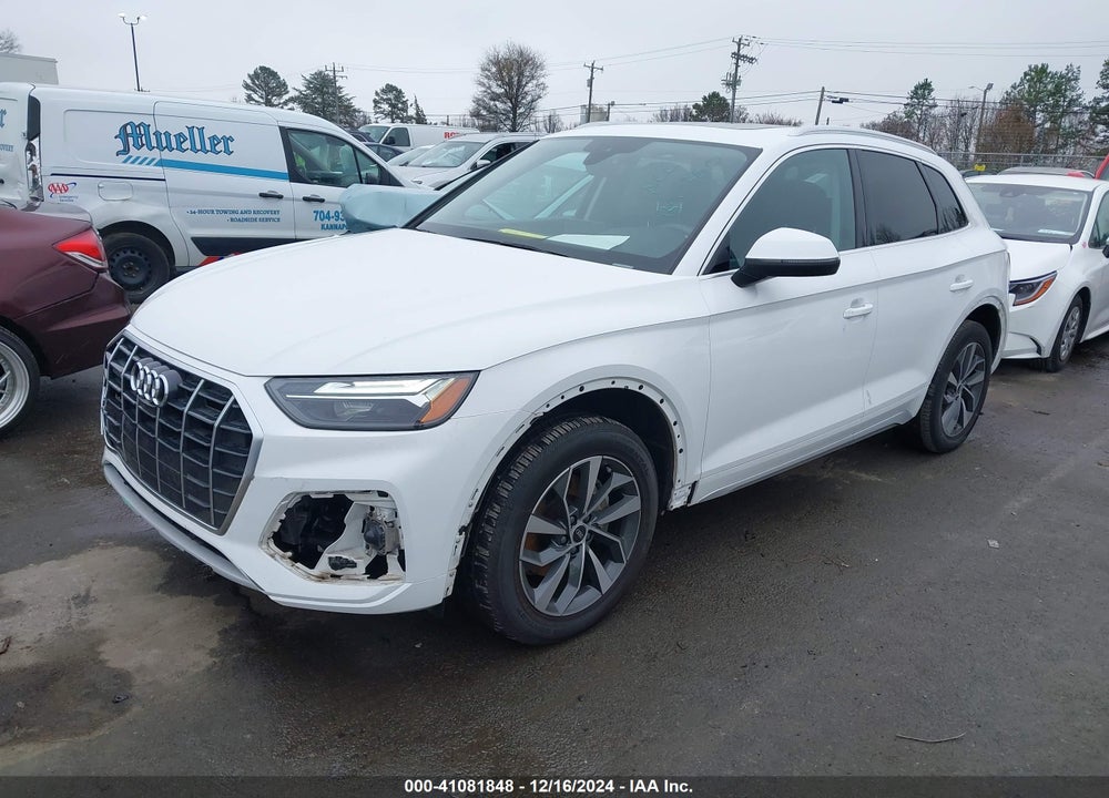 2021 AUDI Q5 PREMIUM PLUS 45 TFSI QUATTRO S TRONIC VIN: WA1BAAFY5M2068436