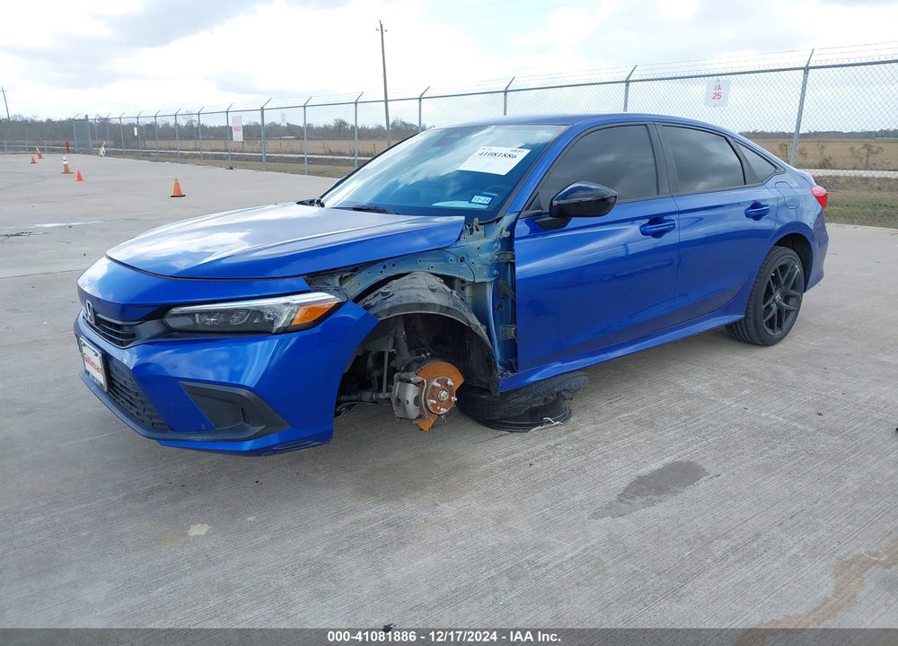 2022 HONDA CIVIC SPORT VIN: 2HGFE2F50NH555237