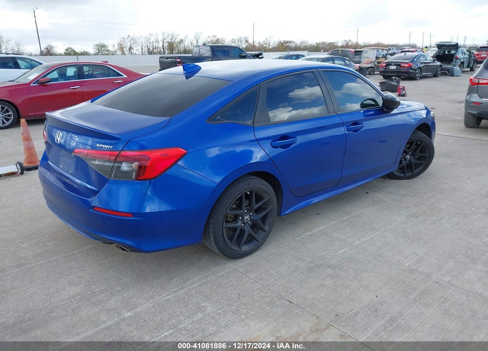2022 HONDA CIVIC SPORT VIN: 2HGFE2F50NH555237