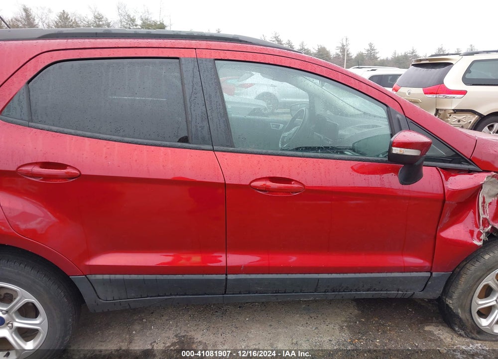 2018 FORD ECOSPORT SE VIN: MAJ6P1UL5JC245849