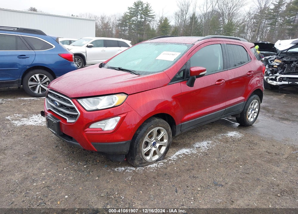 2018 FORD ECOSPORT SE VIN: MAJ6P1UL5JC245849
