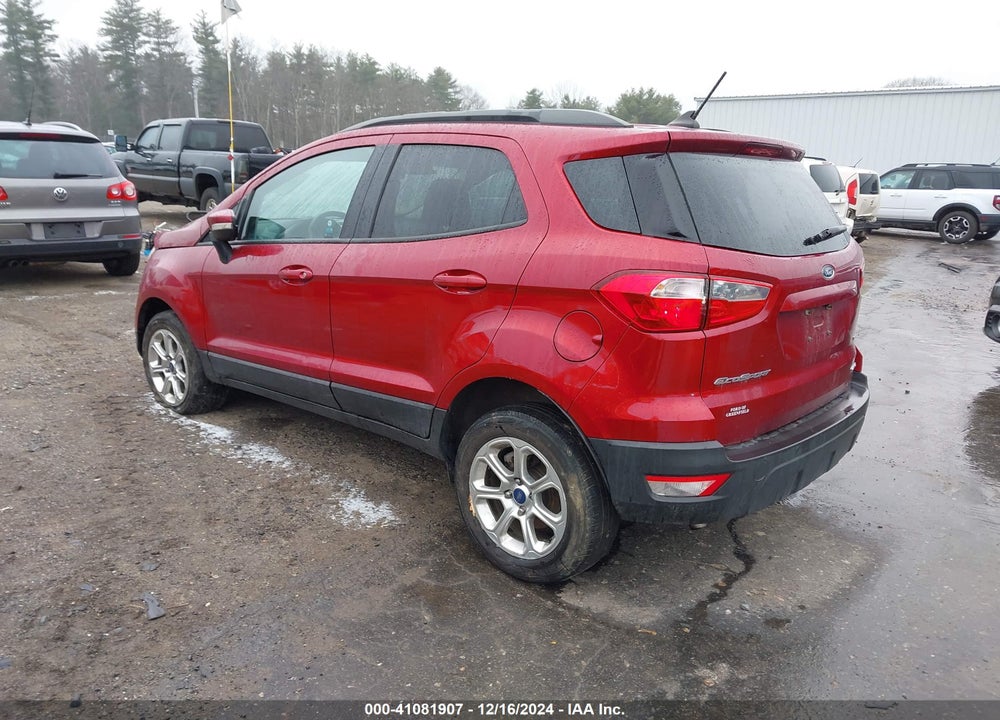 2018 FORD ECOSPORT SE VIN: MAJ6P1UL5JC245849